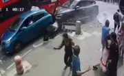 Car Mounts Pavement in East London, Injuring Six Pedestrians