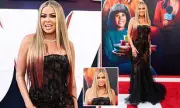 Carmen Electra Stuns in Sheer Gown at Scary Movie 6 Premiere