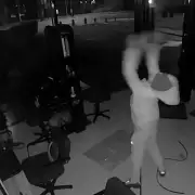 CCTV Shows Man on Rampage Smashing Up Salford Salon