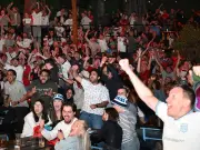 Cheers and Beers at Manchester's Huge Fanzone for England's World Cup Opener