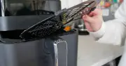 Clean Your Air Fryer Without Scrubbing Using 2 Common Kitchen Items