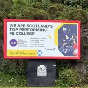 College Cheers Scotland with McTominay Overhead Kick Billboard