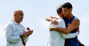 Cristiano Ronaldo comforts Ricardo Carvalho after father's death at World Cup