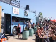 Crosby Beach: Bar, Street Food, and Sunsets Near Manchester