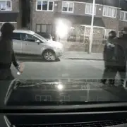 Dad's Terror as Audi Torched by Hooded Yobs While Family Slept