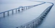Drivers Fear 17-Mile Chesapeake Bay Bridge-Tunnel, Pay £30 for Crossing Service