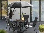 Dunelm Garden Dining Set Praised for Looks and Comfort Now 30% Off