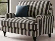 Dunelm's 'Comfiest' Striped Chair Slashed by £120, Rivals Next's £875 Design