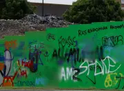 Ealing Council Condemns Racist Graffiti at £125m London Building Site
