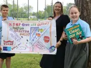 East Kilbride School Unveils Anti-Engine Idling Poster Campaign