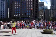 England Fans Arrive in Boston as Scotland Supporters Depart