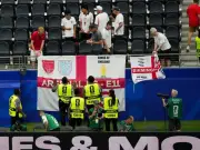England fans forced to remove St George's Cross flags at World Cup