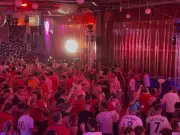 England Fans in Manchester Roar as Three Lions Top World Cup Group