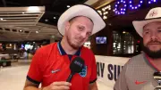 England Fans in New Jersey React to 2-0 Win Against Panama