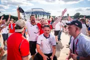 England Fans Jubilant After 4-2 World Cup Win Over Croatia