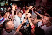 England Fans 'Optimistic' Ahead of World Cup Match vs Ghana