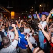 England Fans Take Over Boston Ahead of World Cup Clash with Ghana