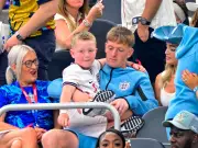 England Players Embrace Father's Day After Croatia Win