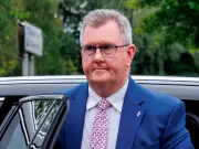 Ex-DUP leader Jeffrey Donaldson guilty of raping child, 18 sex offences