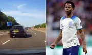 Ex-England Star Raheem Sterling's Erratic Driving Caught on Dashcam Before Crash