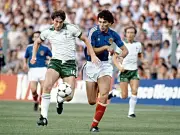 Ex-Everton star Norman Whiteside got David Beckham treatment after beating Pele's World Cup record