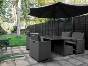 'Excellent' Parasol for Outdoor Work-From-Home Now £87 Off