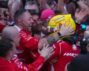 Final Race Standings: Hamilton Wins, Only 14 Cars Finish
