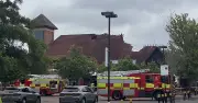 Fire Causes Roof Collapse at Leicestershire Shopping Centre