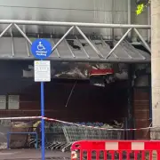 Fire Damages Front of B&M Store in Neath, Closing It for Weekend