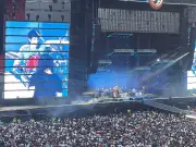 Foo Fighters Fan Solves Rubik's Cube Onstage at Anfield Show
