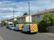 Forensics on Scene at Walker Police Incident in Newcastle Street