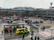 Four plead guilty to CS spray attack at Heathrow Airport