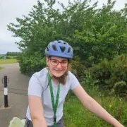 Girl with Tourette's cycles 100 miles for life-changing device not on NHS