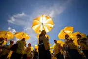 Global Photos: AI Arts, Gold Mining, Protests, and More