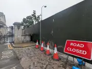Green Fences and Road Closures Appear in Liverpool for On The Waterfront Festival