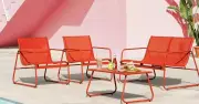 Habitat Cali 4-Seater Metal Patio Set Reduced to £120 in Argos Summer Sale
