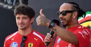 Hamilton gets Ferrari skydiving approval denied to Leclerc