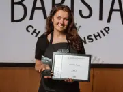 Hamilton Starbucks Reopens with UK Barista Champion Caitlin Murray as Manager