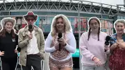 Harry Styles Superfans Travel 4,000 Miles for Wembley Show with Tattoos