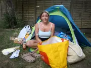 Homeless woman given tent and Greggs vouchers by council, left in limbo