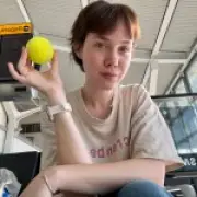 How a Tennis Ball in My Carry-On Transformed My Long-Haul Flight Experience