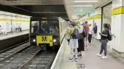 Huge Crowds Bid Farewell to Last Old Tyne and Wear Metro Train in Newcastle