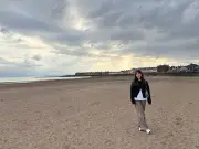 I visited a pretty Scots seaside town and had the best fish and chips I've ever tasted