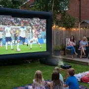 Inflatable Projector Screen Slashed to £79.99 for Ultimate Garden Cinema