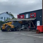 JCB Crashes into Cardiff Restaurant, Causing Extensive Damage