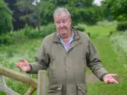 Jeremy Clarkson horrified as cow poos in his mouth on Clarkson's Farm