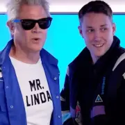 Johnny Knoxville Fondles Radio Host's Prosthetic Testicle Live on Air