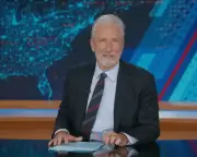 Jon Stewart Slams Trump's Iran Deal and 'Mountain Dew Green' Reflecting Pool