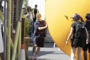 Josh Widdicombe Wrangles Giant Yellow Ball for New Comedy Show Pilot