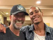 Jurgen Klopp Meets Virgil van Dijk at World Cup, Fans Ecstatic